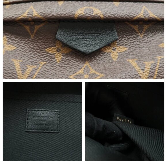 100% Authentic Louis Vuitton Palm Springs Brown Monogram Canvas Backpack - Picture 11 of 12